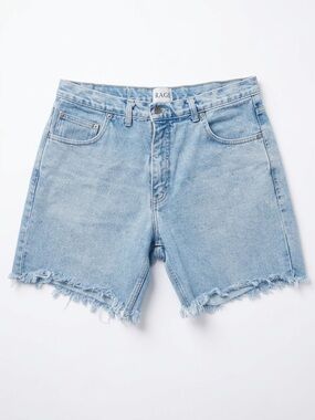 Vintage RAGE Jeanswear Co Cutoff Denim Shorts Made in Canada Size 36